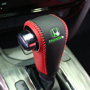 ของแท้ หนัง เกียร์ SHIFT สําหรับ Honda HRV XRV 15-20 รุ่นการปรับเปลี่ยนภายในเกียร์ Rod COVER SHIFT KNOB COVER