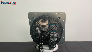 พัดลมระบายอากาศติดผนัง พร้อมบานเกล็ดอัตโนมัติ รุ่น SWE10-36 สำหรับโรงงาน/โกดัง/ฟาร์ม