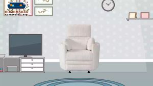 Homemaker Furniture Samba Rockin 1 Seater Glider Round Shape Recliner Sofa