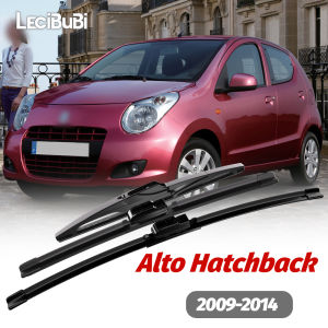 1 Bộ Lưỡi Gạt Nước Kính Chắn Gió Phía Trước Và Phía Sau Dành Cho Suzuki Alto Hatchback 2009-2014 Cao Su Gạt Nước Kính Chắn Gió Màu Đen Dung Sai Nhiệt Độ -40 ℃   Đến +70 ℃