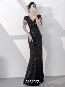 Luxurious Evening Gown New Elegant Exclusive