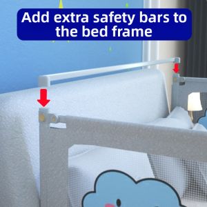 Loolecondera | Baby Drop Guard Bed Rails Single-sided