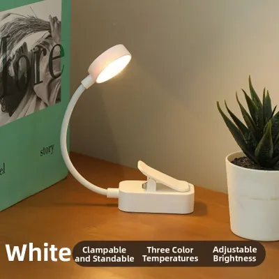Portable Rechargeable Clip-on Reading Light