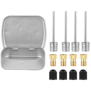 Bicycle Air Nozzle Valve Adapter 21-Piece Set Bicycle Valve Set Valve Adapter SV AV DV Bicycle Inflatable Accessories