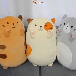 Boneka Bantal Guling Stand Cat Series Lucu Bisa Untuk Tidur Bahan Halus Lembut Aman Untuk Anak by Istana Boneka