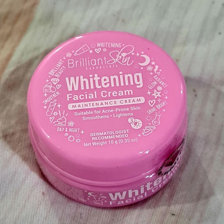 Brilliant skin whitening cream 10g Lazada PH