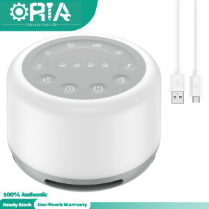 ORIA White Noise Machine Sleep Sound Relaxation Machine with 24 Soothing Nature Sounds Auto-Off Timer Volume Control Portable Sleep Sound Therapy for Baby Toddlers Adults Insomnia