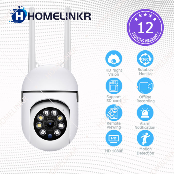 CCTV Camera No Need Internet 360 Degree Rotation Full-Color Night ...