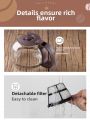 「China Plug」Bear | Mini Automatic Drip Coffee Maker with Tea Pot Function. 