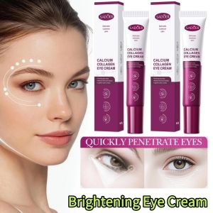 简素净 | Fade Fine Lines Eye Cream Dark Circles Puffiness Smooth Skin Tightening Essence Cream Brightening Eye Care Moisturizers 1/3/5PCS