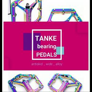 Bàn Đạp Xe Đạp Hợp Kim Nhôm Siêu Nhẹ TANKE TP-50 Bàn Đạp Xe Đạp MTB Chống Trượt 106x122mm Dành Cho Xe Đạp Đường Núi Xe Đạp Trẻ Em