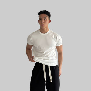 DAVID&ME | Breathable Fitted Short Sleeve Mens T-shirt
