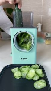 Vegetable Cutter Pemotong Sayur Serbaguna Mandoline Slicer Vegetable Chopper Manual Roller Grater Garlic Chopper Potato Onion Cutter Food Chopper Pemotong Sayur Serba Guna 多功能切菜器切片器