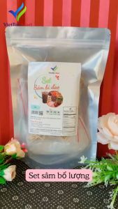 Combo nguyên liệu nấu sâm bí đao (7 vị như hình) với công dụng thanh nhiệt giải độcmụn rất tốt cho những bạn bị nóng trong người bứt rứt khó chịu chán ăn ngủ không ngon giấc