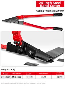 ZHENGQI | High-Hardness Industrial Metal Cutting Scissors