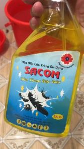 Dầu Diệt Côn Trùng Gia Dụng SACOM - Mùi Thơm Đặc Biệt - Diệt(Gián Mối Mạt Kiến Bọ Chét..)
