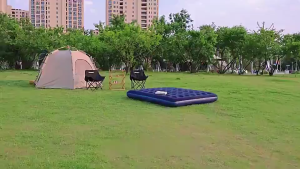 Kasur Angin Pompa Otomatis Matras Tiup Praktis untuk Traveling & Camping