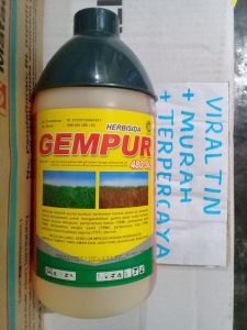 gempur 1 liter. herbisida pembasmi rumput liar