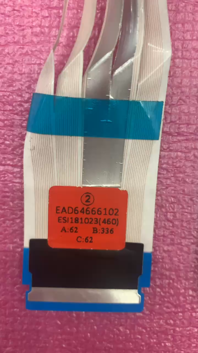 Cable,FFC cáp từ bo mạch chính lên màn hình tivi LG Mã EAD64666101- EAD64666101 Hàng Tháo máy còn Hoạt động tốt