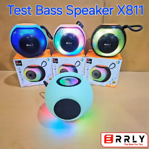 Speaker Bluetooth Led Speaker Portable Lampu Speaker Wireless Lampu led X811 Support TWS 2in1 Bisa Memory / USB
