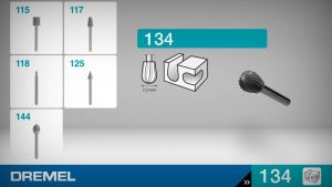 [ GH HARDWARE ] DREMEL 134 High Speed Cutter 7.2mm - 2 pcs / pkt