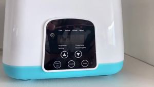 เครื่องอุ่นนมเครื่องนึ่งขวดนมสองในหนึ่งเดียวความร้อนนมอุ่นเทอร์โมสตัทฉนวนกันความร้อนอัจฉริยะมัลติฟังก์ชั่น