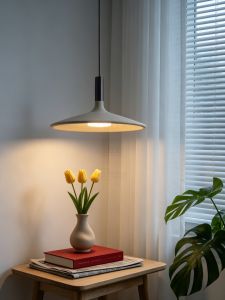 Craftsman Art | Japanese Zen Industrial Style Full Spectrum Circular Chandelier