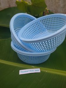 3pcs keranjang buah/keranjang plastik serbaguna