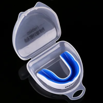 GINGPAI | Anti-grinding Chewing Mouthguard for Basketball Boxing MMA Fitness Silica Gel
