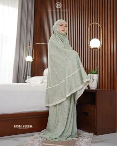 HADDA Mukena by Nadheera luxury perlengkapan solat wanita mukena potongan dewasa Rayon premium motif terbaru