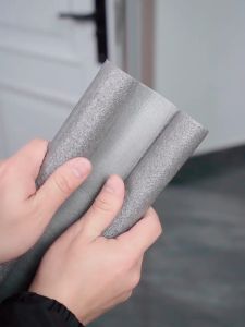 SG（Ready Stock)Door Seal Wave strip upgraded version 96CM insect-proof dust-proof windproof soundproof thickened PVC dust-proof strip