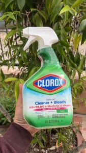 **ขวดเขียว**Clorox Clean-Up All Purpose Cleaner with Bleach สเปรย์ขจัดคราบและทำความสะอาดอเนกประสงค์ ขนาด 946 ml