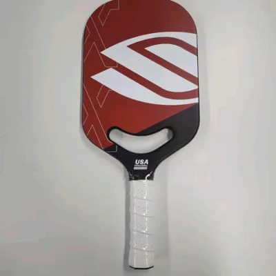 USAPA T700 Carbon Fiber Pickleball Paddle Control Air Thermoformed Edgeless with Smile Holes
