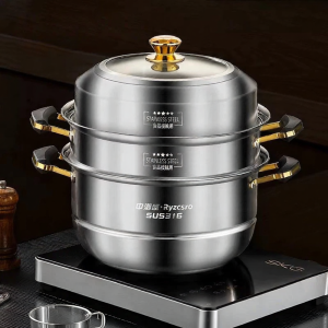 SHUDUODUN | Durable Multilayered Large Capacity Steamer
