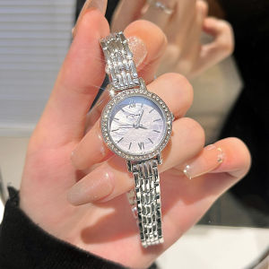 นาฬิกาข้อมือสุดหรูสำหรับผู้หญิง JENISMAN ดีไซน์เรียบง่าย กลไกควอตซ์ สายหนัง กระจกป้องกันรอยขีดข่วน นาฬิกาข้อมือแบบมีสายโซ่