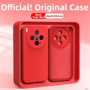 imobile | Red Shockproof Full Coverage Case for Vivo X300/X300 Pro Liquid Silicone
