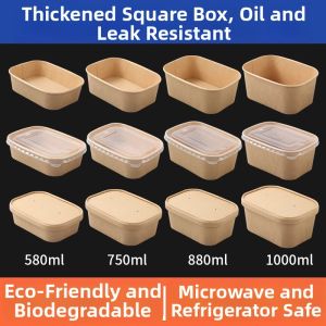 Microwavable Disposable Paper Box