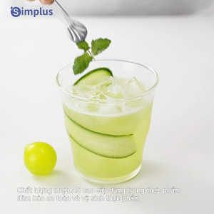 Simplus Máy xay đa năng – Dung tích lớn 1.5L Lưỡi dao inox 304 3 chế độ xay Chất liệu an toàn thực phẩm Tích hợp chức năng ép trái cây LLJH011