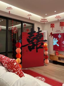 ETY | Wedding Celebration 3D Xǐ Character Standee