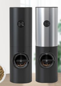 Máy Xay Tiêu Muối Tự Động dùng Pin Có Đèn LED 5 Chế Độ Điều Chỉnh Được