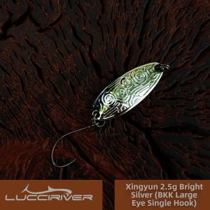 BAQILING | Versatile Bright Lure Spinner Bait Single & Double Hooks