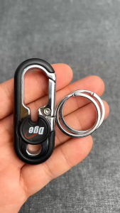 Gantungan Kunci Kereta Premium . Gelang Berkembar Putar Fesyen . Aksesori Anti Hilang