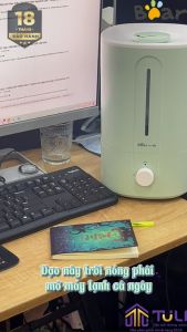 Máy phun sương dung tích 5L Bear JSQ-F50Q2 công suất 25W Tạo ẩm Làm mát Tạo sương trong phòng tự động Chính Hãng BH 18 Tháng