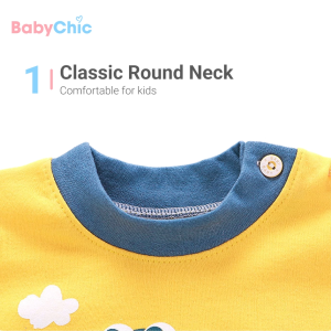 Baju Tidur Budak Lengan Panjang Kartun Kids Long Sleeve Pyjamas Toddler Sleepwear 3 Months - 6 Years