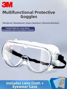 3M | Splash Proof Dustproof Windproof Fly Insect Proof Myopia Post-op Goggles
