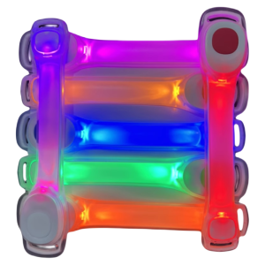 Childrens Adult Night Warning Light Anti-Loss Tool Glowing Safety Signal Bag Lamp for Night Running Beach Skiing Mountain Climbing