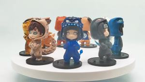 Naruto Blind Box Anime Figures - Uchiha Sasuke Sakura Cosplay Action Figurines 1-9 Cái Đồ Chơi Mô Hình Sưu Tầm Để Trang Trí Và Làm Quà Tặng