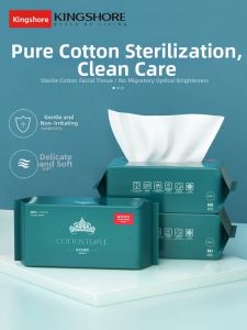 King Shore | Sterile Pure Cotton Facial Towels