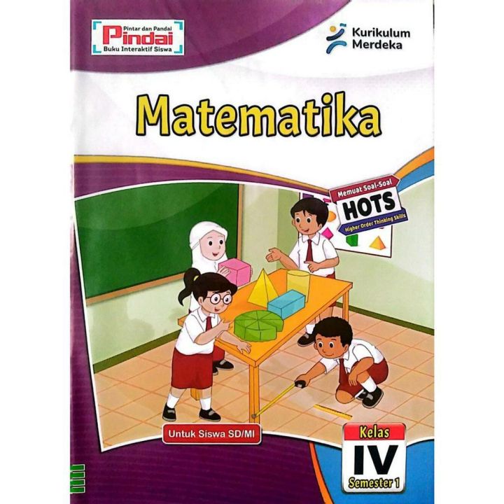 Buku LKS Matematika Kelas 4 SD/MI Kurikulum Merdeka Semester 1 | Lazada ...