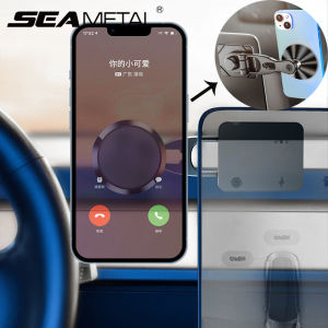 Magnetic Suction Mobile Phone Holder Cellphone Bracket 360 Degree Rotation Navigation Support Stand